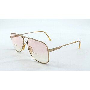 Alfa Romeo Gold & Pink Racing Driving Aviator Sunglasses Glasses FRAMES ONLY